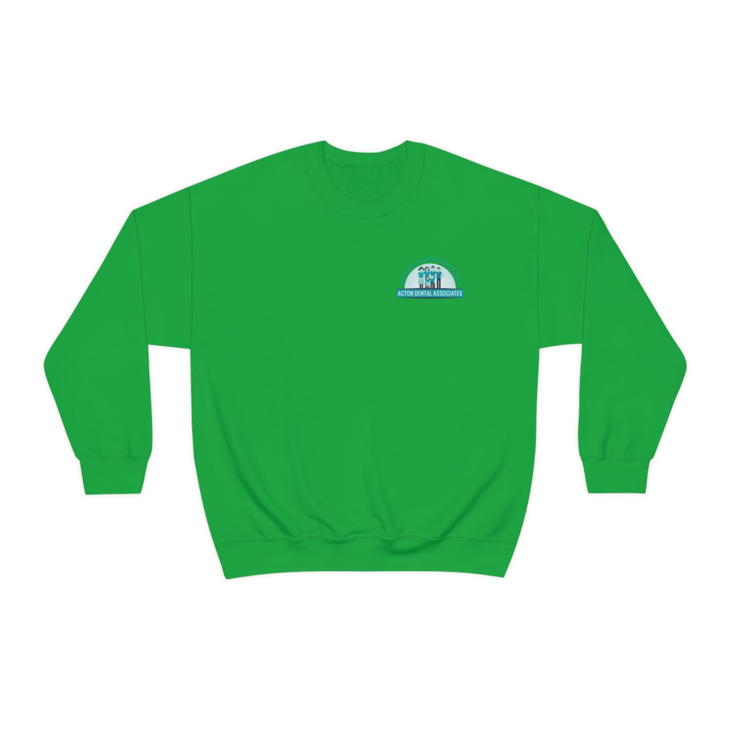 Front and back logo with no QR code womens Unisex Heavy Blend™ Crewneck Sweatshirt