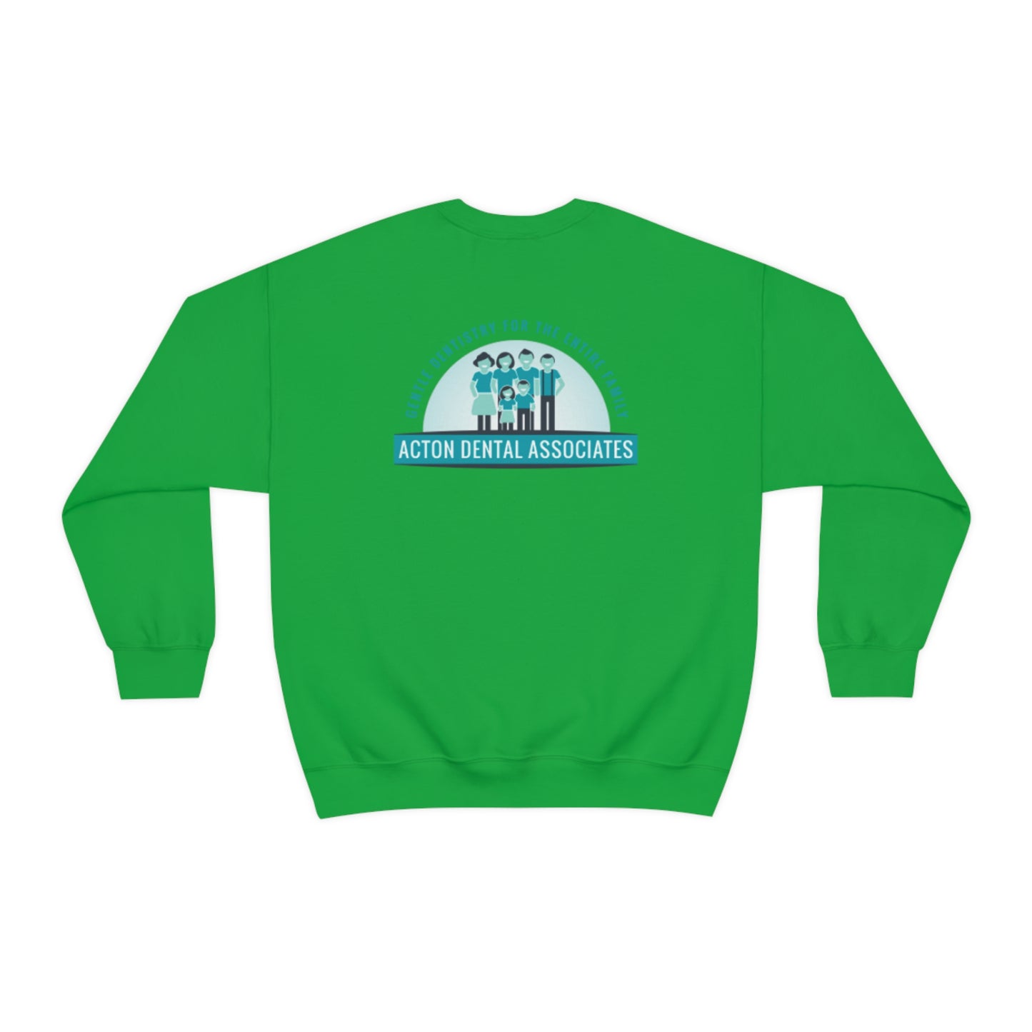 Front and back logo with no QR code womens Unisex Heavy Blend™ Crewneck Sweatshirt