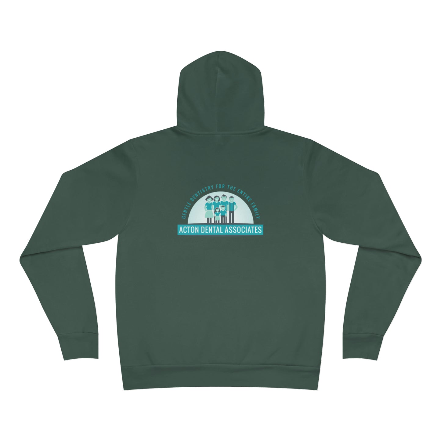 Acton Dental no qr logo only Unisex Sponge Fleece Pullover Hoodie