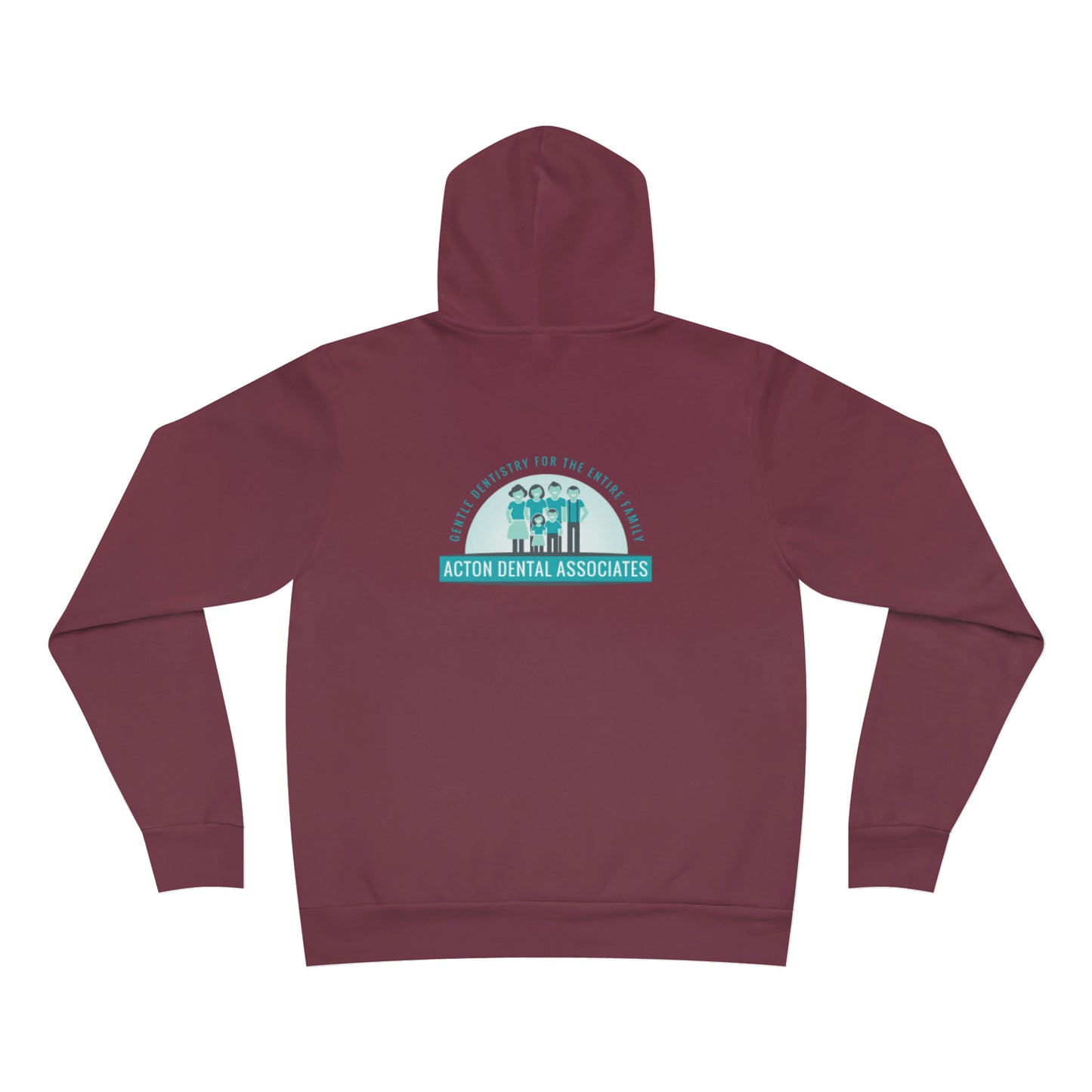 Acton Dental no qr logo only Unisex Sponge Fleece Pullover Hoodie