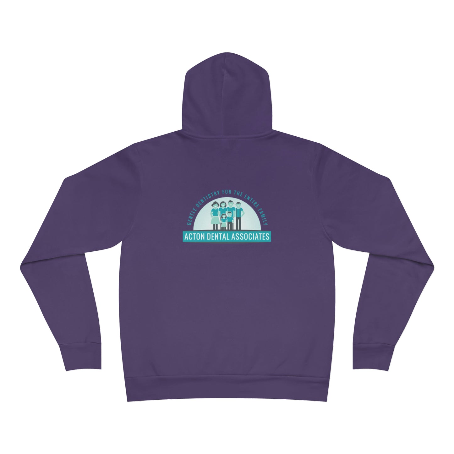 Acton Dental no qr logo only Unisex Sponge Fleece Pullover Hoodie